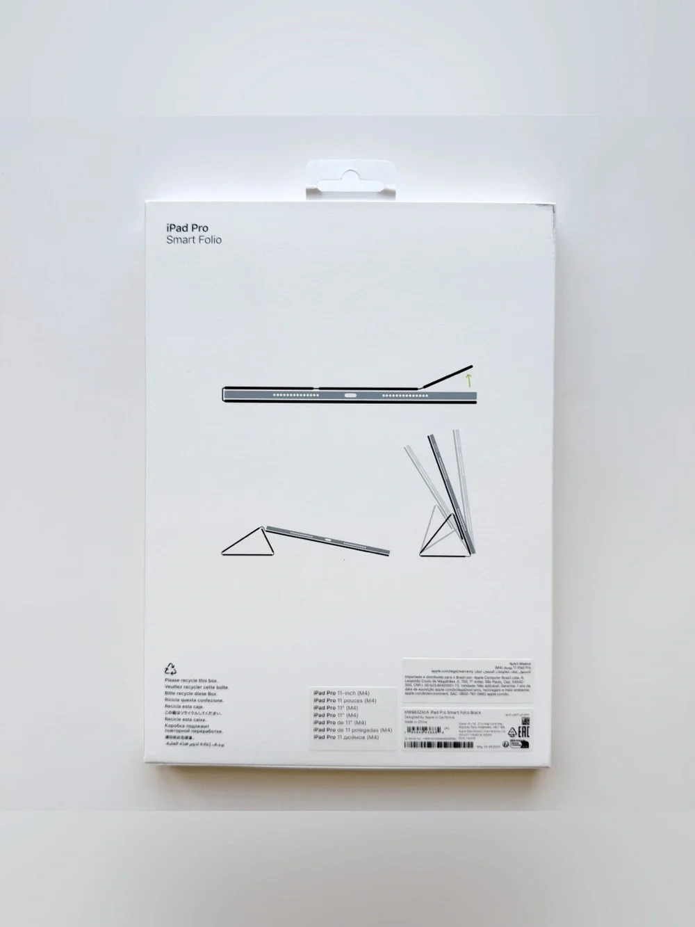 Apple iPad Pro 11 inch Smart Folio Black Protective Cover